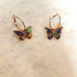 Butterfly earrings